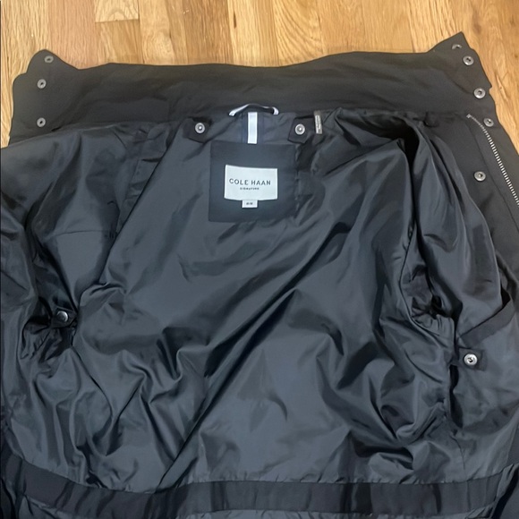 Cole Haan Black Winter Jacket - Picture 6 of 8